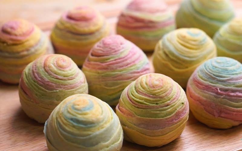 Bánh trung thu ngàn lớp nhân đậu xanh 3