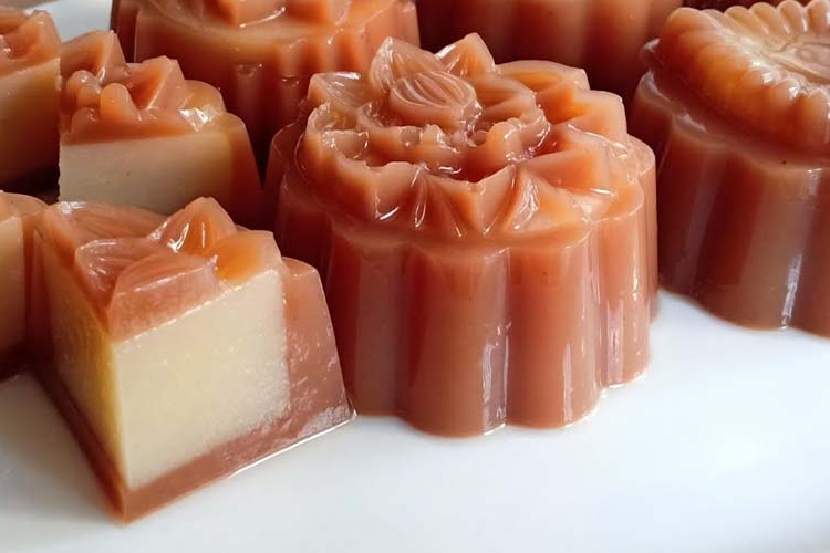 bánh trung thu rau câu nhân flan hình 6