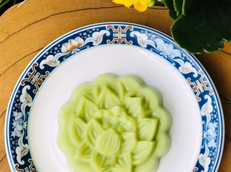 Bánh trung thu rau câu nhân trà xanh 2