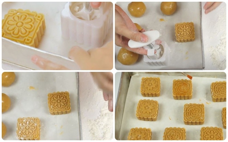cách làm bánh trung thu trứng muối 11