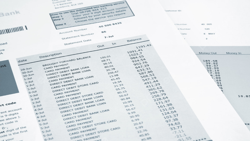 Bank Statement là gì? (hình 4)
