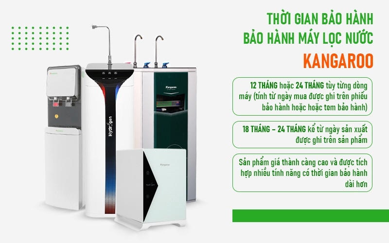bảo hành máy lọc nước Kangaroo hình 2