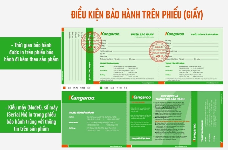 bảo hành máy lọc nước Kangaroo hình 4