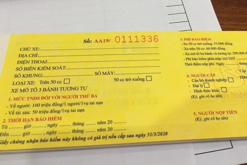 Bảo hiểm xe máy có bắt buộc không 8