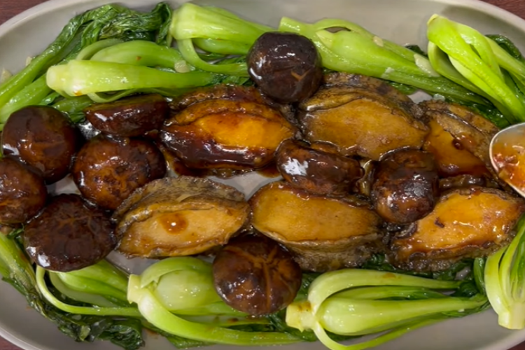 bào ngư xào nấm đông cô 7