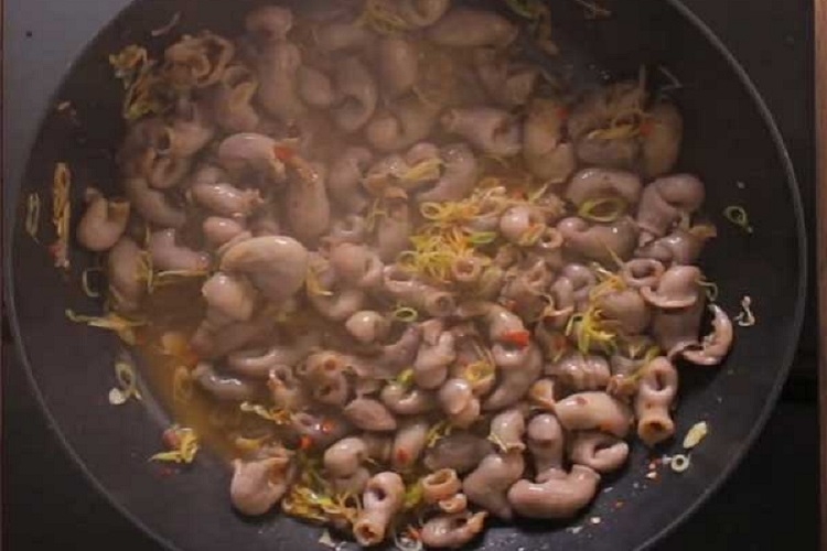 Bao tử cá basa xào sả ớt (Hình 6)
