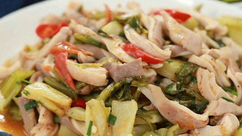 Bao tử heo làm món gì ngon hình 3