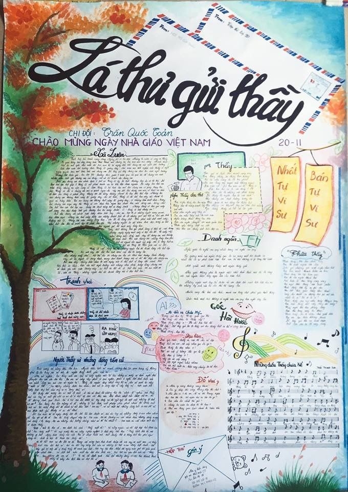 Báo tường 20/11 ảnh 14