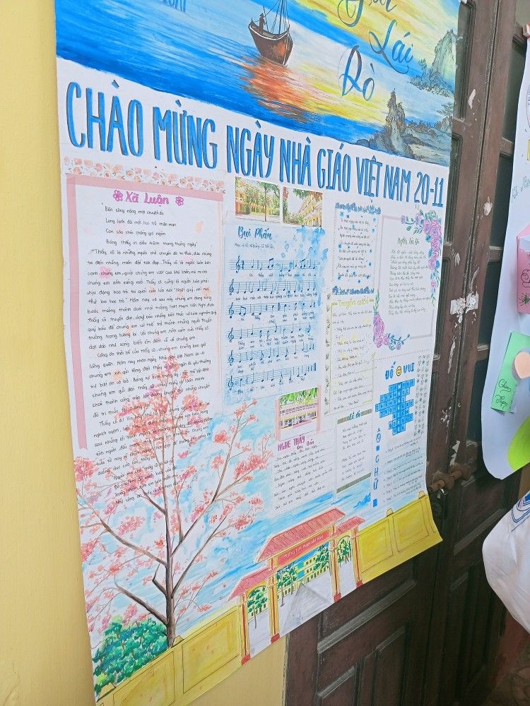 Báo tường 20/11 ảnh 38