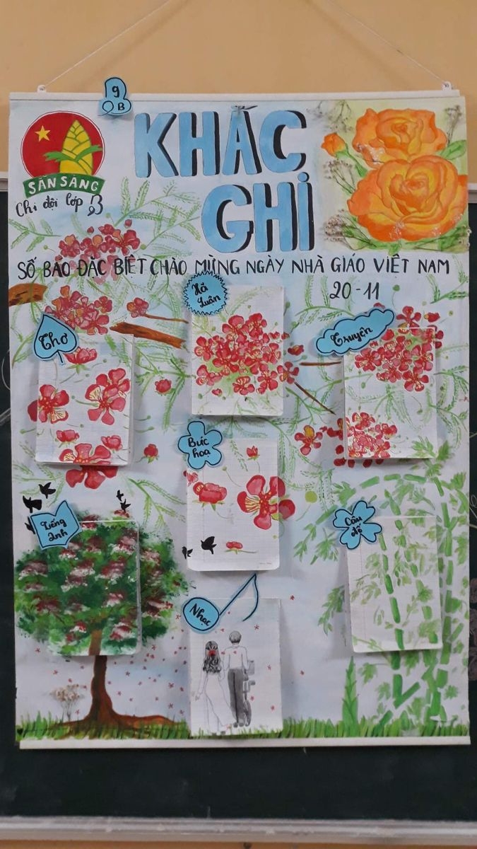 Báo tường 20/11 ảnh 45