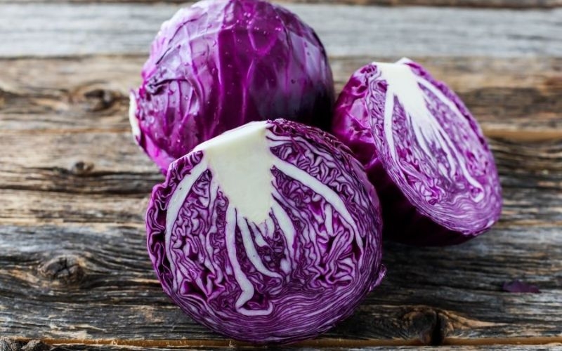 Cách chọn bắp cải tím tươi ngon