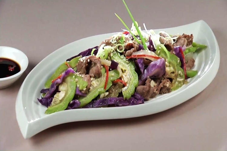 bắp cải tím xào thịt bò 1