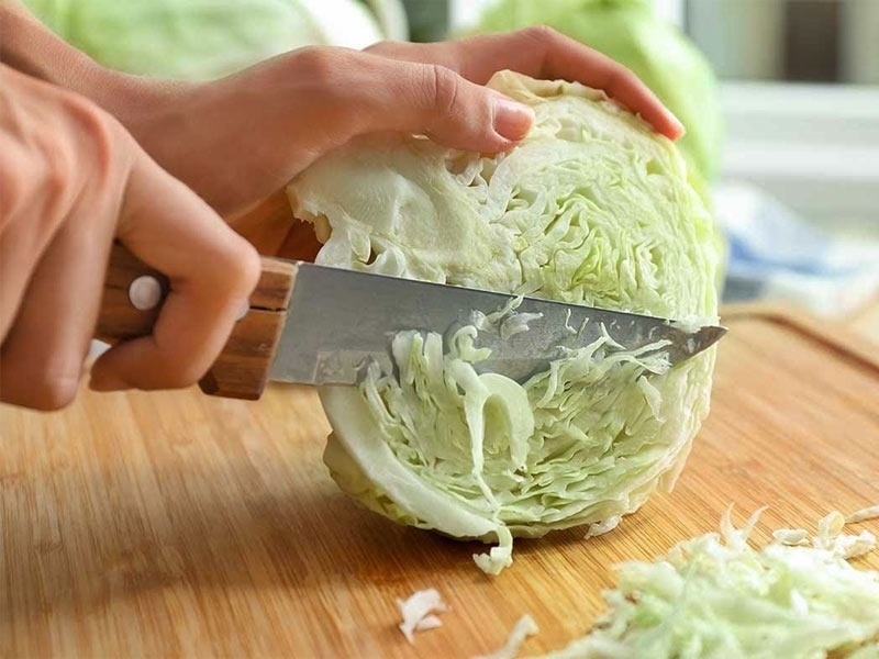 Bắp cải xào đậu hũ 2