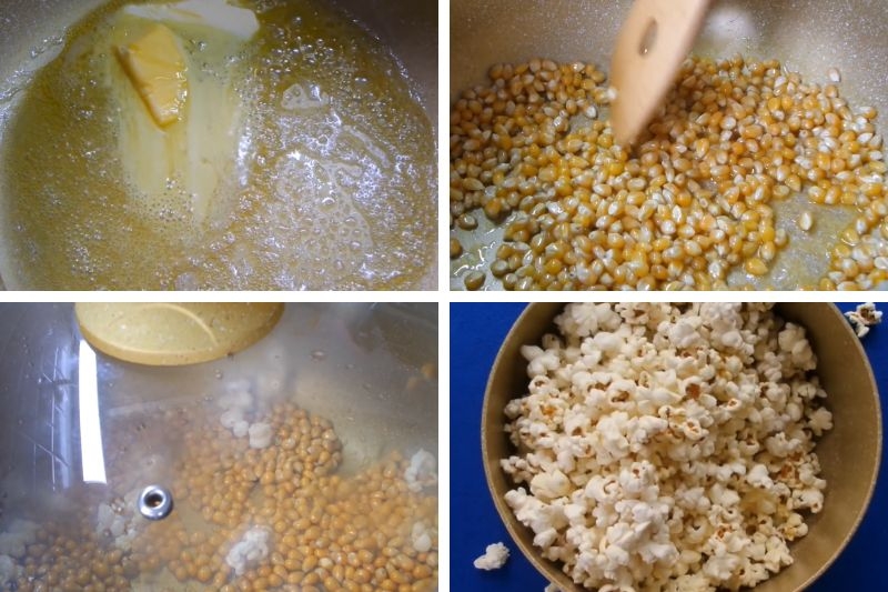 Bắp rang đậu phộng caramen ảnh 2