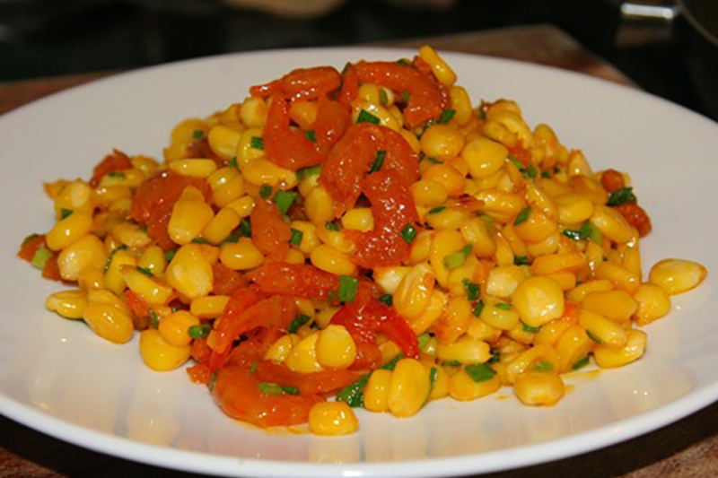 bắp xào tôm khô (hình 9)