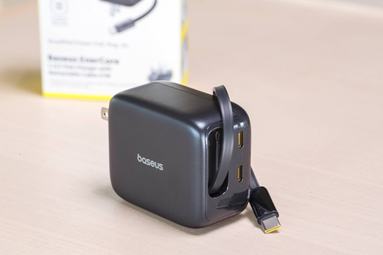Baseus ra mắt bộ sạc Enercore và pin sạc dự phòng mới tích hợp cáp USB-C có thể thu gọn - hình 1
