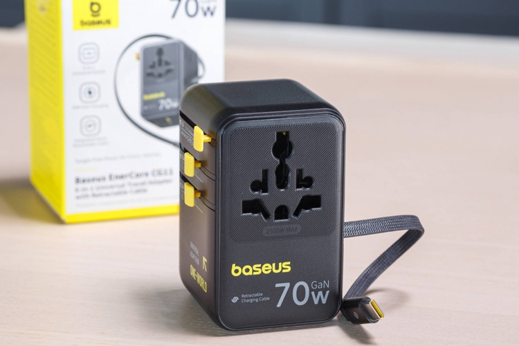 Baseus ra mắt bộ sạc Enercore và pin sạc dự phòng mới tích hợp cáp USB-C có thể thu gọn - hình 3