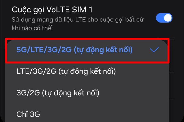 Bật 5G Samsung A16 hình 4