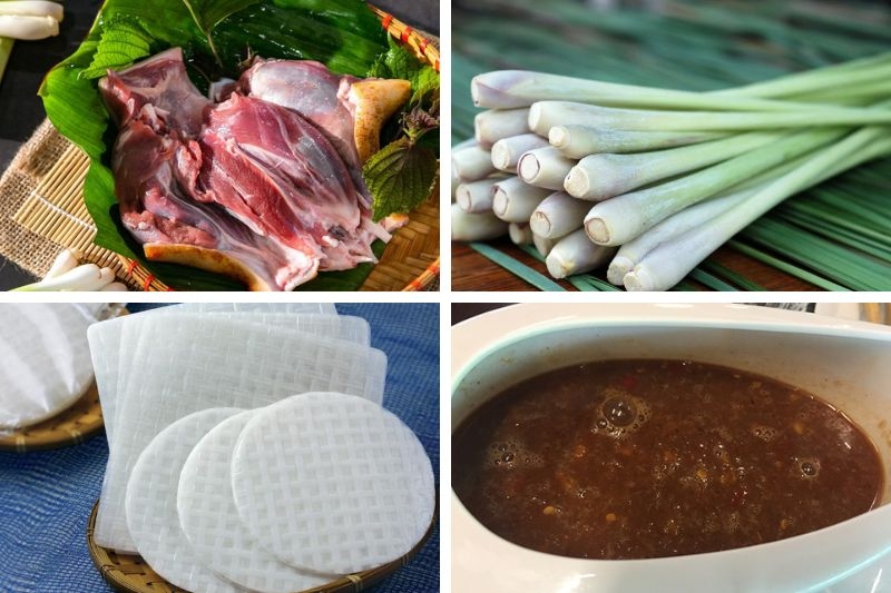 Bê cuốn bánh tráng ảnh 1