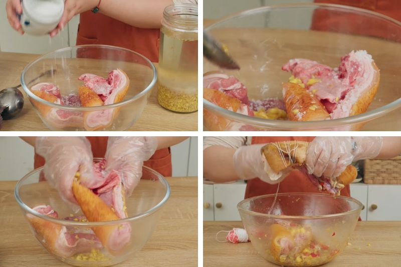 Bê cuốn bánh tráng ảnh 2