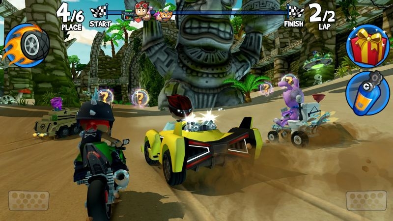 Gameplay của Beach Buggy Racing 2