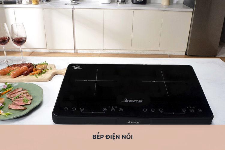 Bếp điện nổi là gì? Tìm hiểu chi tiết ưu điểm và các thương hiệu phổ biến hiện nay