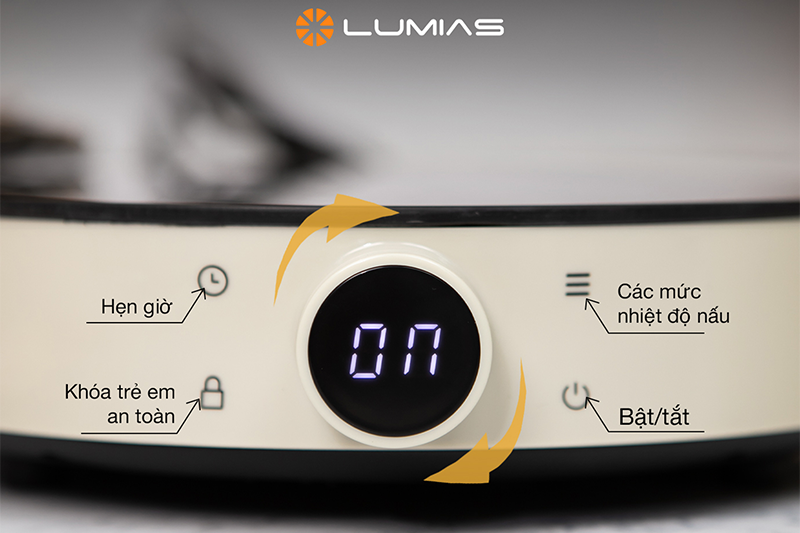 Lumias LK24-220B điều khiển bằng bảng điều khiển cảm ứng