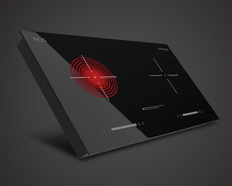 Bếp đôi điện từ và hồng ngoại Đức hình 5