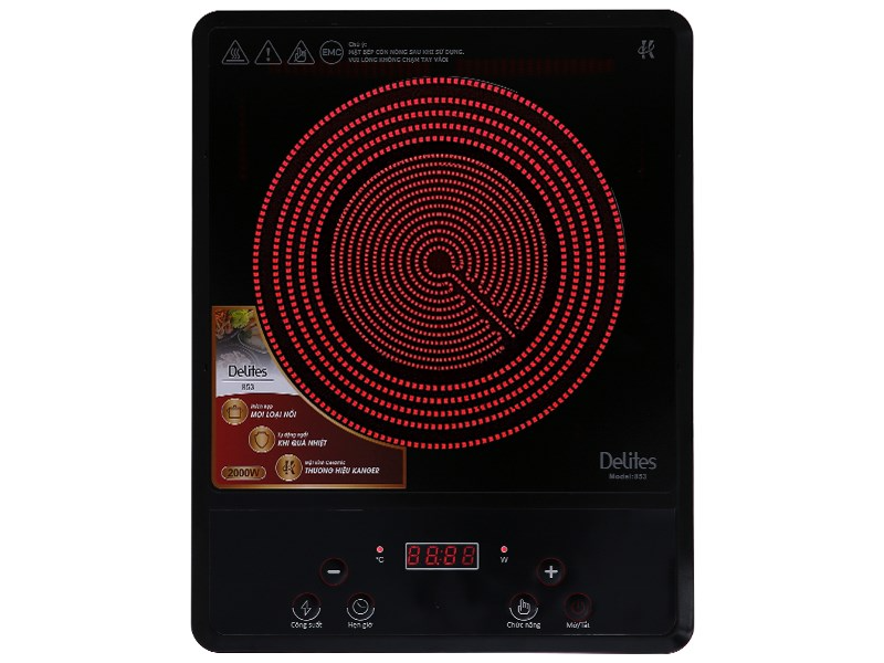 Bếp hồng ngoại Delites 853 - hình 1