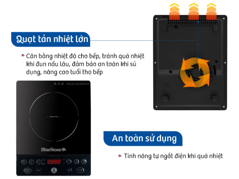 Bếp từ BlueStone ICB-6609 - hình 6