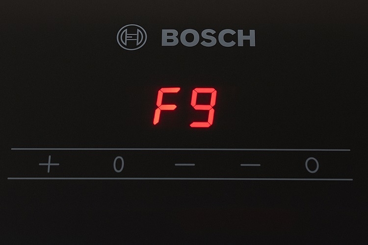 Bếp từ Bosch lỗi F9 3