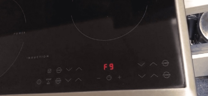 Bếp từ Bosch lỗi F9 1