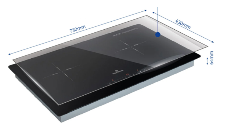 Bếp từ đôi BlueStone ICB-6818 - hình 3