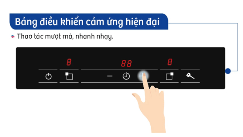 Bếp từ đôi BlueStone ICB-6818 - hình 4