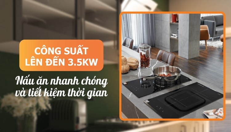 Bếp từ đ&ocirc;i dọc (H&igrave;nh 7)