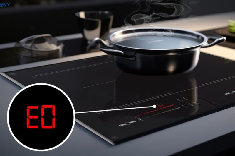 Bếp từ Kangaroo b&aacute;o lỗi E0 ảnh 2