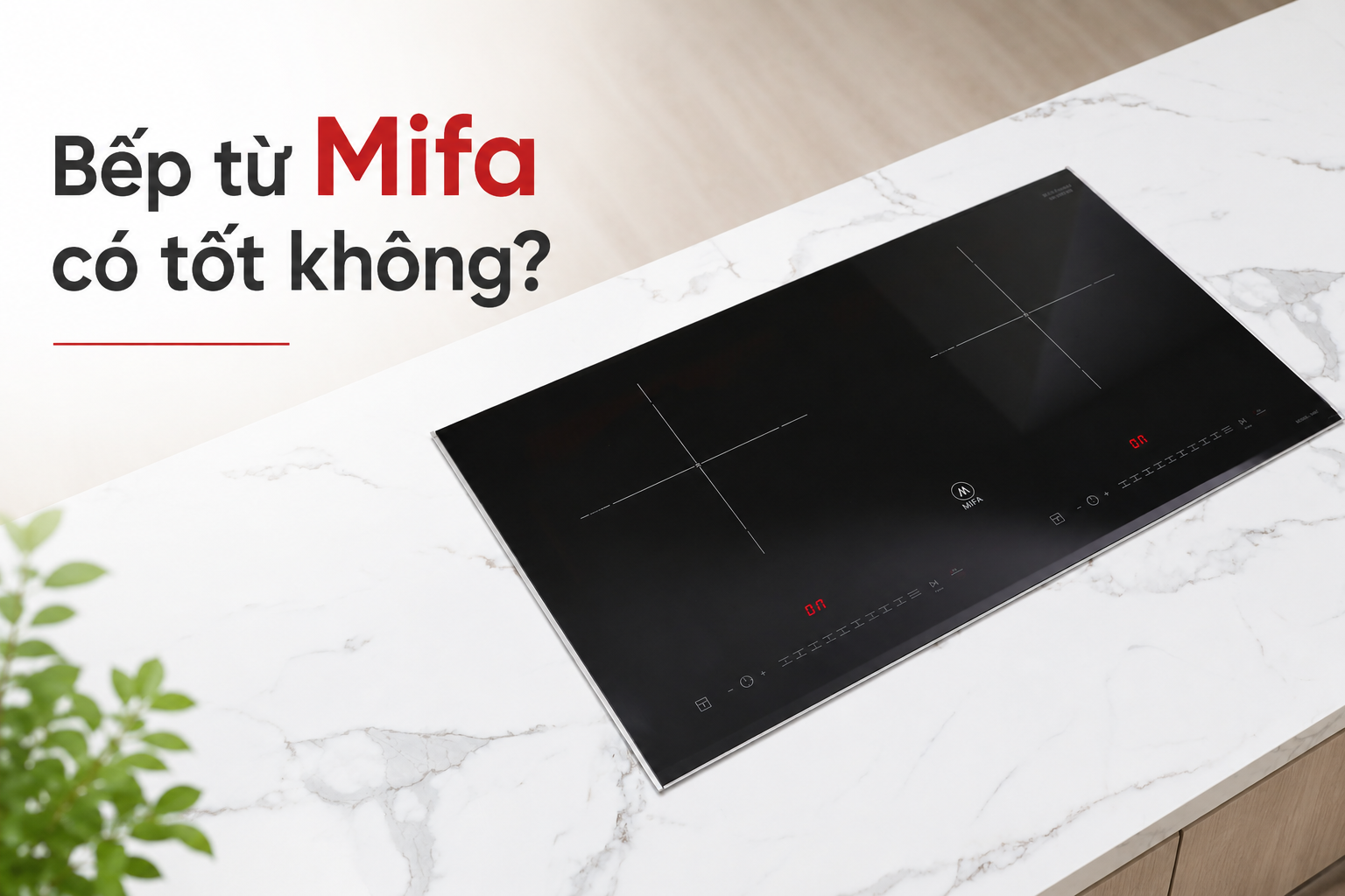 Bếp từ Mifa có tốt không? Khám phá ưu điểm và những model bếp từ Mifa nổi bật 