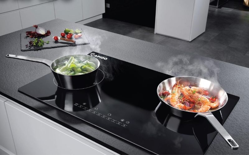 Bếp từ Rapido đa dạng công suất nấu ăn