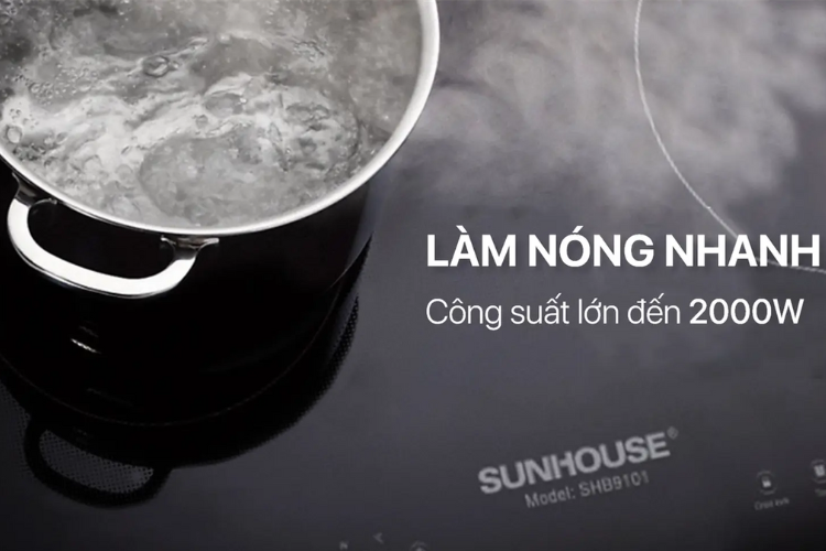 Top bếp từ Sunhouse tầm giá 10 triệu đáng mua nhất, phù hợp với mọi gia đình