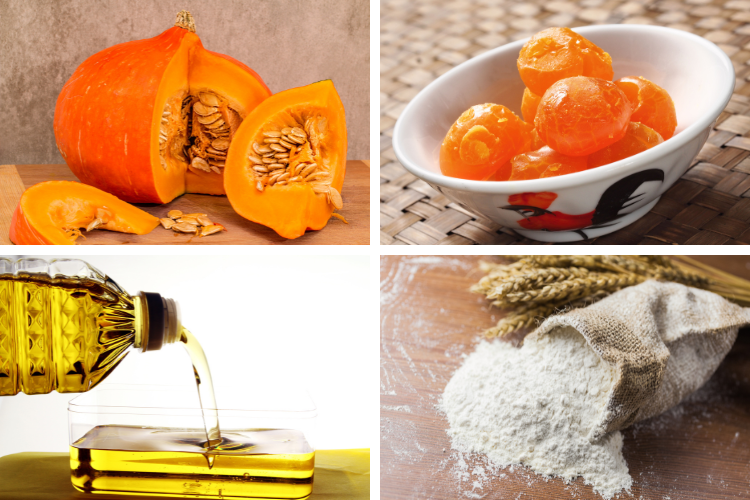 bí đỏ chiên giòn lắc trứng muối hình 2