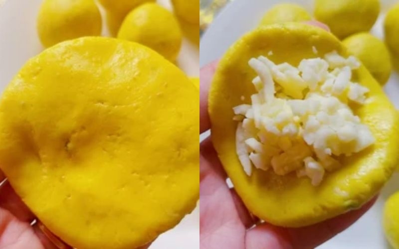 Kẹp bí đỏ với phô mai