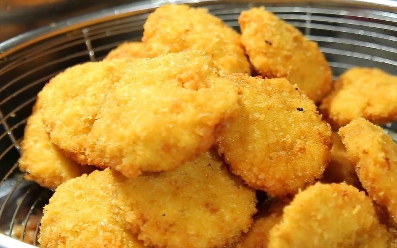 Chiên cho vàng đều các mặt