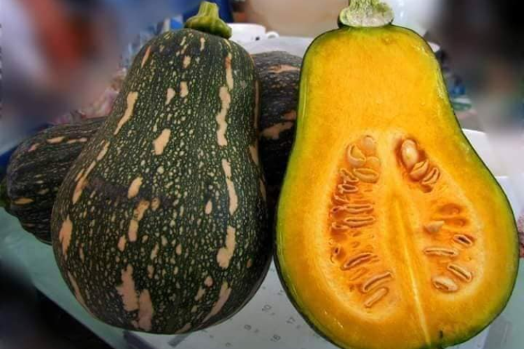 Bí đỏ hấp chay hình 3