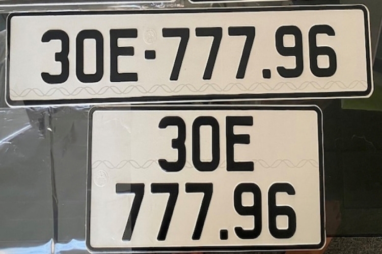 Biển đăng ký xe 9