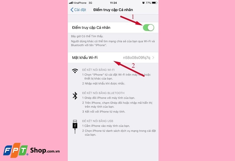 biến iPhone 6 trở thành thiết bị phát Wi-Fi 4