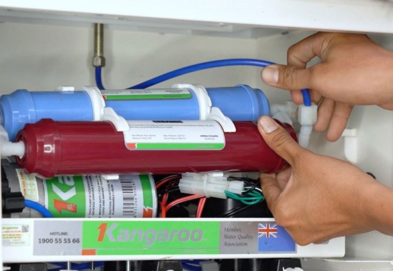 Bình áp máy lọc nước bị rò nước hình 3