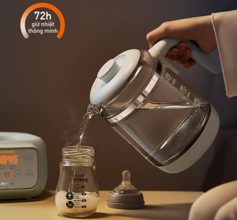 Bình đun nước pha sữa Joyoung 1.2 lít JBM-530 - hình 4