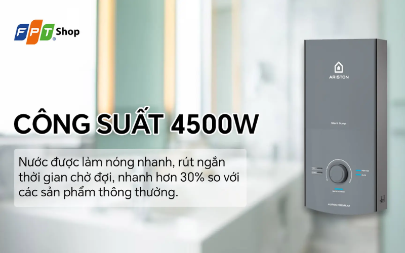bình nóng lạnh Ariston rò điện (ảnh 1)