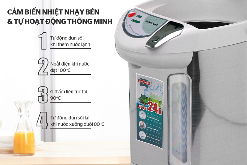 Bình thủy điện Sunhouse SHD1533 (hình 5)