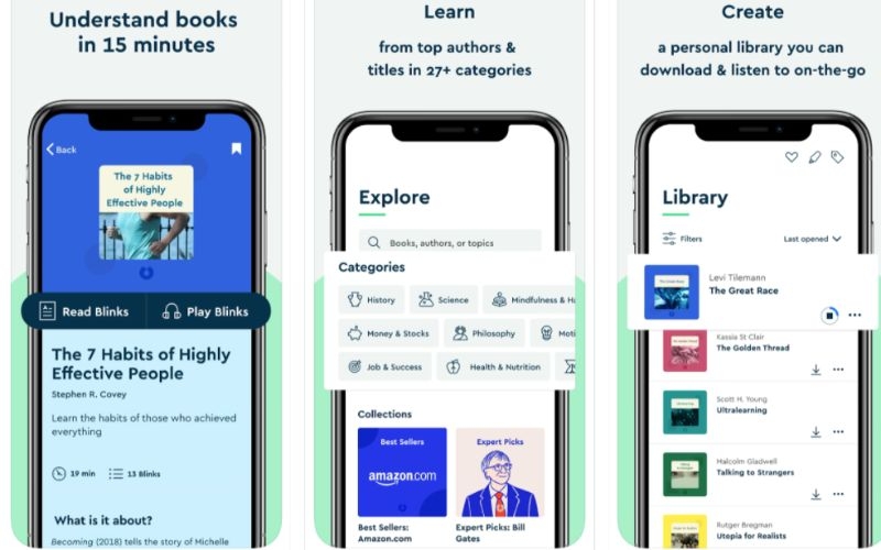 Cách Blinkist hoạt động